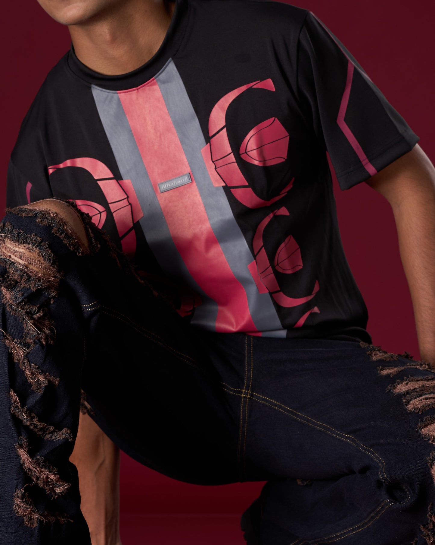 Mutant Black #001 T-shirt